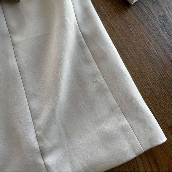 MICHAEL Michael Kors Beige Tan Spring Fall Trench Wrap Coat Gold Hardware - Picture 13 of 14